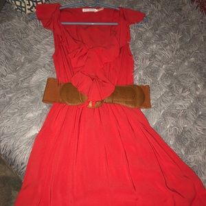 Cute flowy red dress